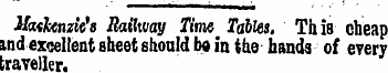 ifwhenzie's Railway Time Tables, This ch...