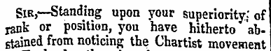 SIR, —Standing upon your superiority: of...