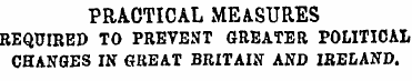PRACTICAL MEASURES REQUIRED TO PREVENT G...