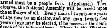 armed must be a people free. (Applause.)...