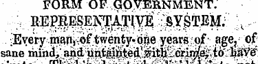 FORM 'OF. ..government:.. : vM^ p^. iEye...