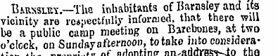 Baussluy—The inhabitants of Barnsley and...