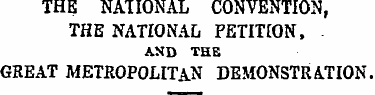 THE NATIONAL CONVENTION, THE NATIONAL PE...