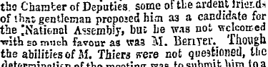 tho Chamber of Deputies, some ot the ard...