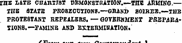 THB LATE CHARTIST DEMOKSTfUTIOJT.—THE AM...