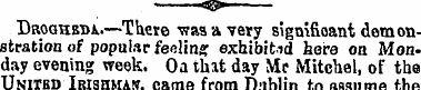 Drogkbt>i.—There was & very significant ...