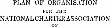 PLAN OF ORGANISATION rOH THE NATIONALCHA...