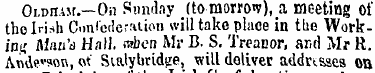Oi.Dn.ijr.—On Sunday (to morrow), a meet...