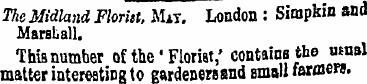The Midland Florist, Mat. London : Simpk...