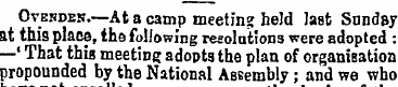 Ovenden.—At a camp meeting held last Sun...