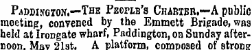 Paddinoion. —The People's Charter,.—A pu...