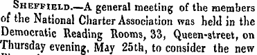 Sheffield —A general meeting of the memb...