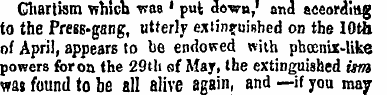 Chartism which was ' put dWu,' and accor...