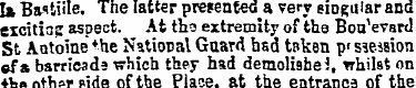 Ia Bastille. The latter presented a very...