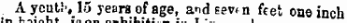 uojgui. A ycuti',15 yearslof age, and sewn feet one inch