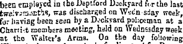 been etaplajed in theUeptford Dockyard h...