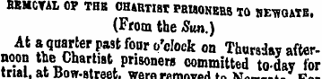 BKMGTAL OF THR CHaRTISt PBISONEBS TO SEW...