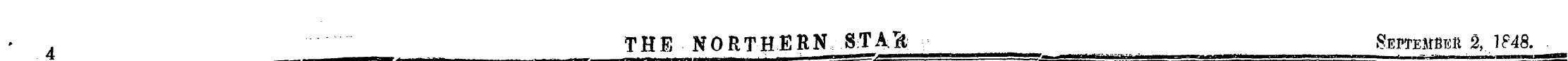 > THE NORTHERN STA% September % 1848. . ...