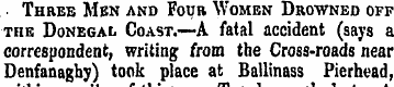 Three Mbn and Four Women Drowned off the...