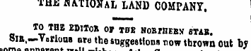 aujs flATIOHAL LAND COMPANY . TO THE 2D1...