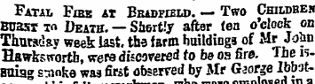 Fatal Fibs at Bbadmbld. — Two Chilobes B...