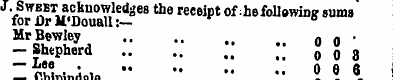 J.Swbbi'acknowledges the receipt of ^fol...