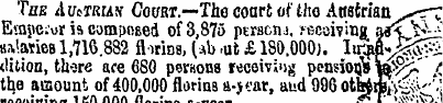 The AuaTRm Corar.—The court of the Austr...