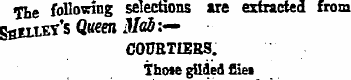 •The following selections are extracted ...