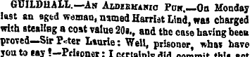 GUILDHALL.—An Almbhakic Pcw .—On Monday ...