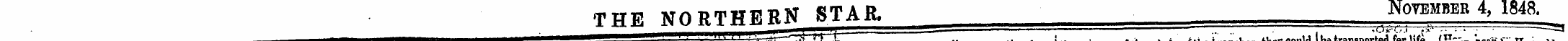 couldb THE NORTHERN STAR. November 4, 18...