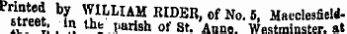 ^M bv n ^1LLlA J MBIDEU)ofNo.5, Macclesfield-5J ree :: . 'l „ the parish of St. Anne. Westminsterat