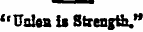"Untab Strength."
