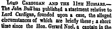 Loan Cabdigak asd thb 11th Hussars.— The...