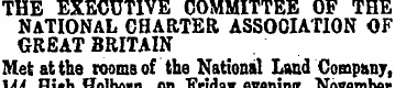 THE EXECUTIVE COMMITTEE OF THE NATIONAL ...