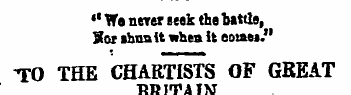 " Wa never seek the battle, Kor shn&it w...