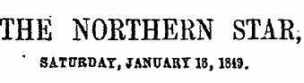 THE NOKTHERN STAE, SATURDAY, JANUARY 18,1819.