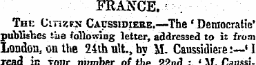 FEANGB. -"'-". The CiTiZFx Catjssidiere....