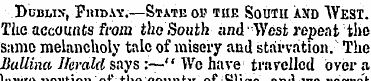 Dublin, Piudw.—State or tue South and "W...