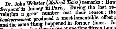 Dr John Webster (Uedicol Times) remarks:...