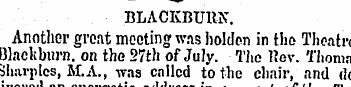 BLACKBURN. Another great mooting was hol...
