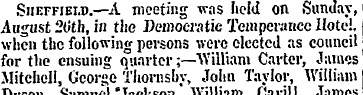 Sheffielb.—A meeting was held on Sunday,...