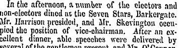 In the afternoon, a number of the electo...
