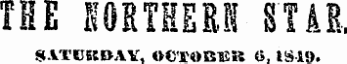 THE lORTHEfil STAR. S-WGKDAY, ttCTOB£R 6, tS-19.