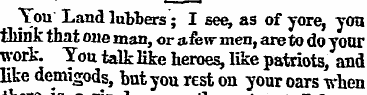 You' Land lubbers; I see, as of yore , y...