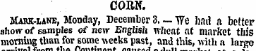 cons. Mark-lane, Monday, December 3. — W...