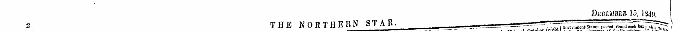 N " of October (fight DecMMBM 15, 1849. ...