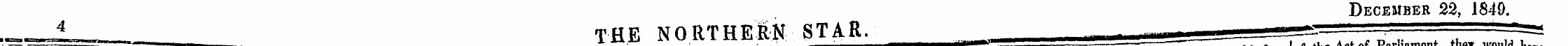 Act of Parliament would December 22, 184...