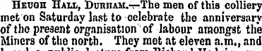 Heuoh Hall, Durham.—The men of this coll...