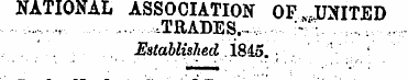 NATIONAL ASSOCIATION OP UNITED TRADES. ,...
