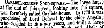 CABLisLB-sinEEi Soho-square.—The large h...